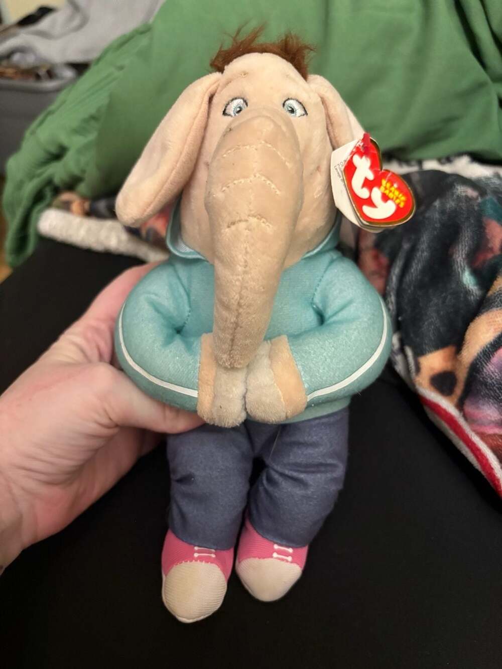Ty Beanie Babies Meena the Elephant Sing Movie Plush